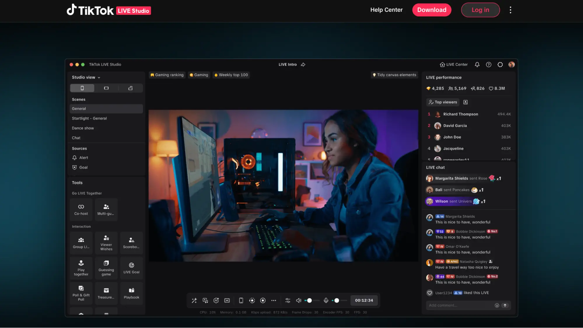 TikTok Live Studio